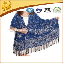 Alta calidad y mantón floral del algodón de la venta caliente